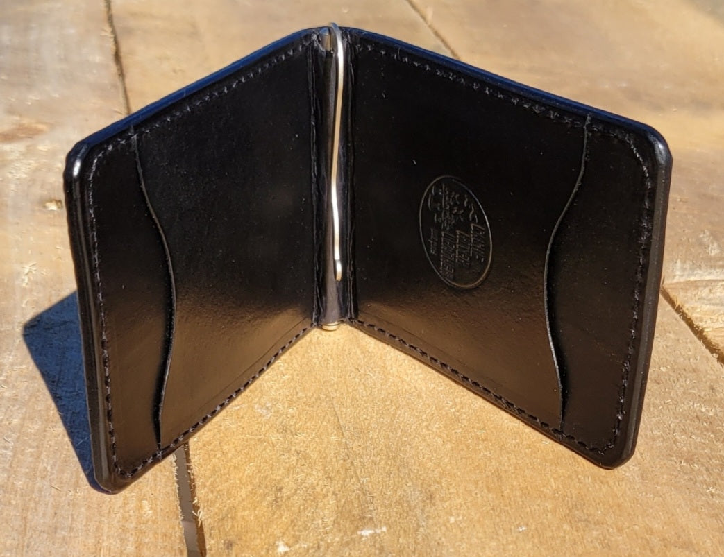 Sharkskin Money Clip Card Wallet